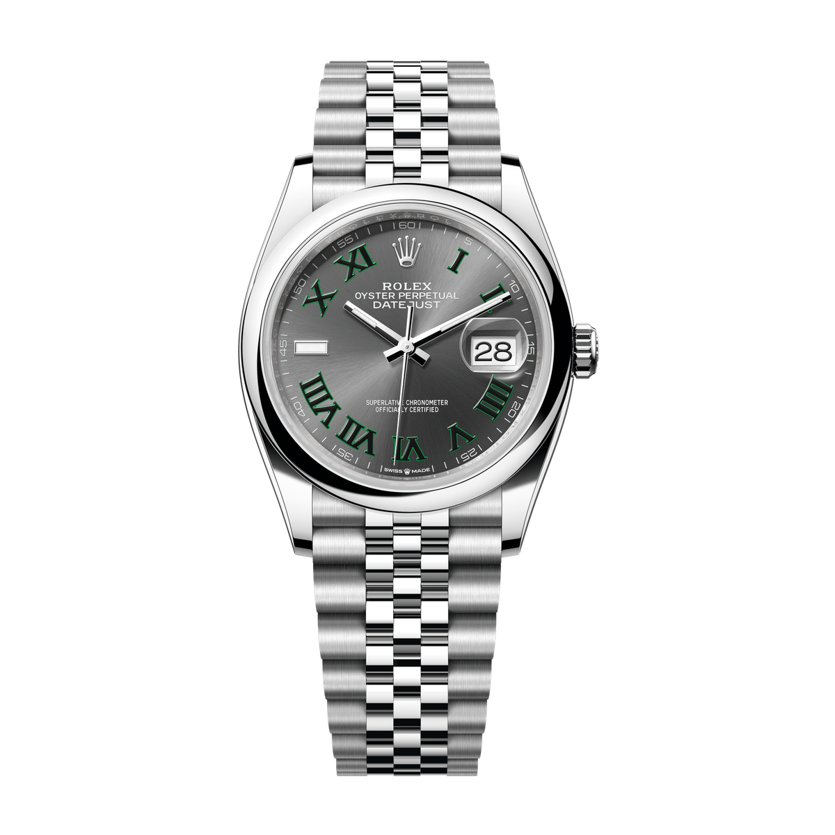 Rolex Datejust 36 Dark Grey Steel 36mm