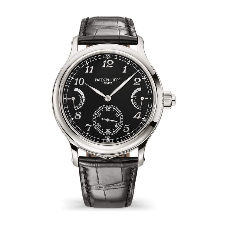 Patek Philippe Grand Complications Black Platinum Alligator Leather 44.8mm