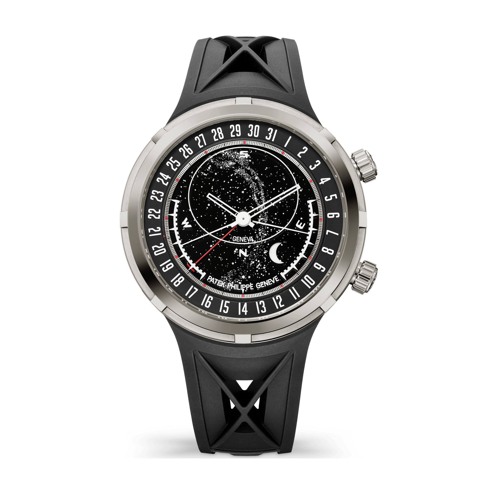 Patek Philippe Grand Complications Celestial Black White Gold Rubber 47mm