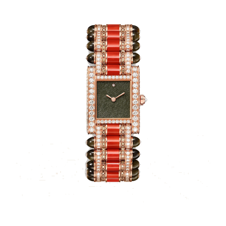 Cartier Tank Black Rose Gold 24mm