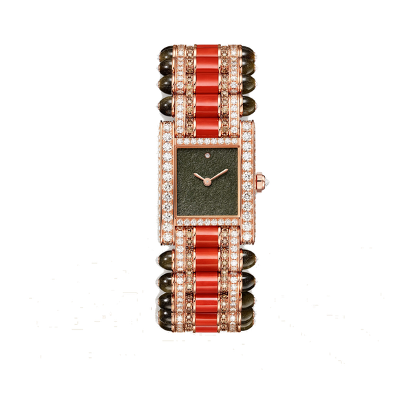 Cartier Tank Black Rose Gold 24mm