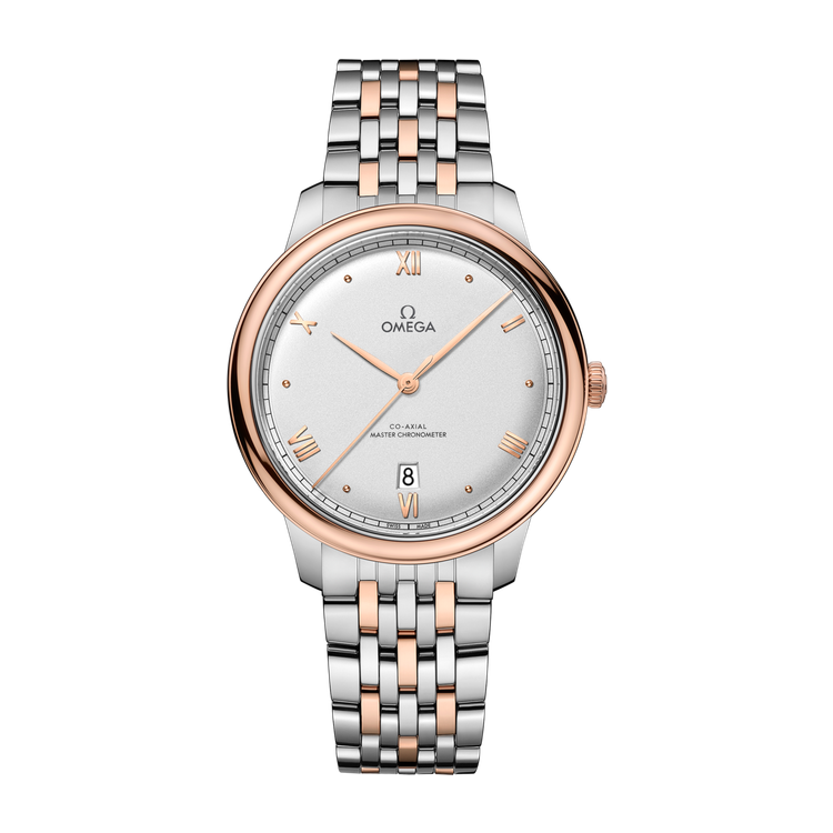 Omega De Ville Prestige Silver Two-Tone 40mm