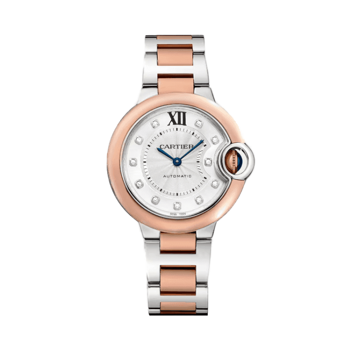 Cartier Ballon Bleu 33 mm Silver Steel 33mm