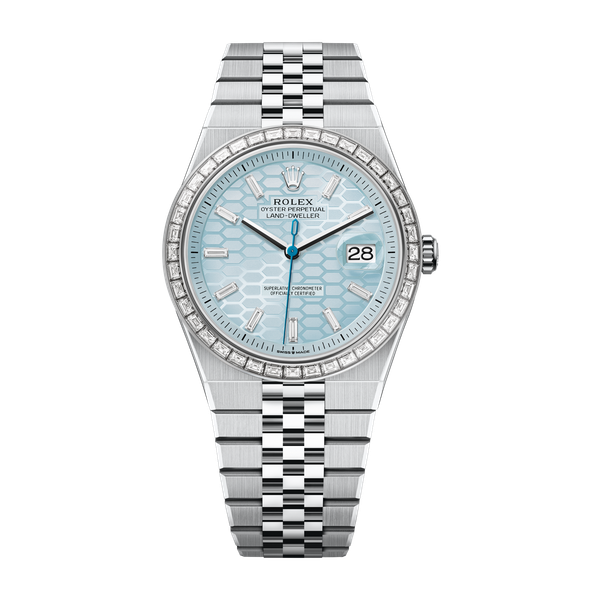Rolex Land-Dweller 40 Blue Platinum 40mm