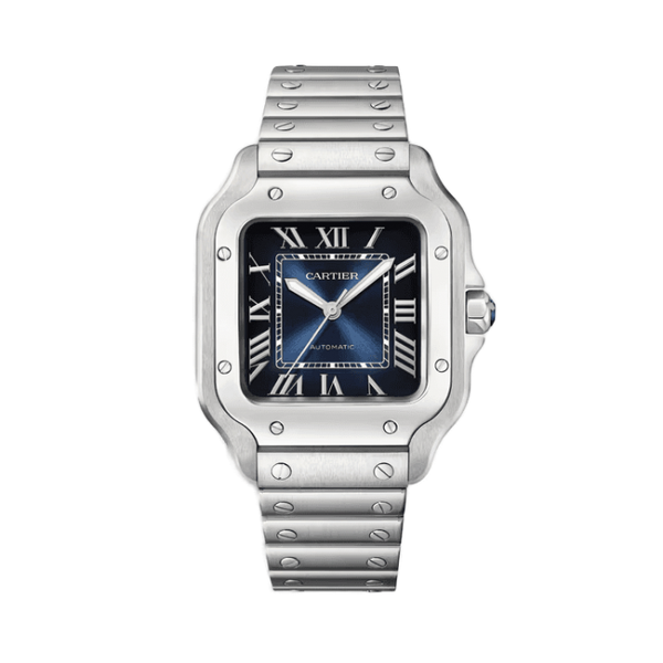 Cartier Santos de Cartier Medium Blue Steel 35.1mm