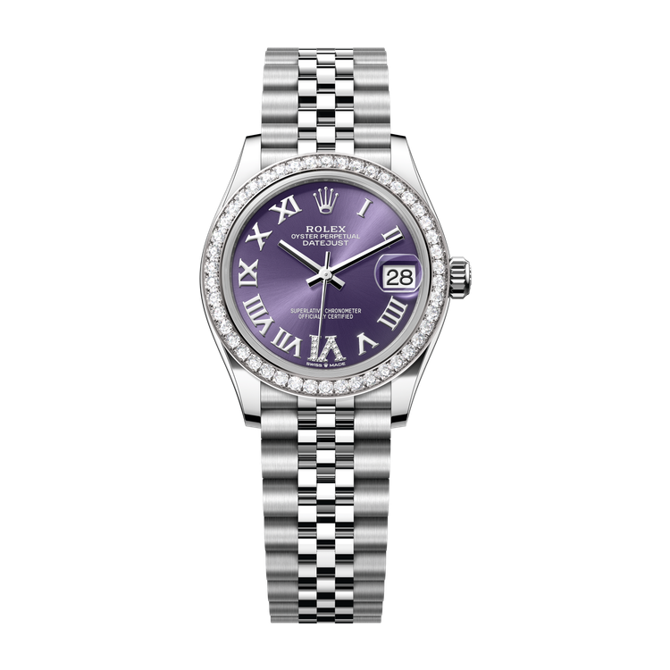 Rolex Datejust 31 Purple Two-Tone 31mm