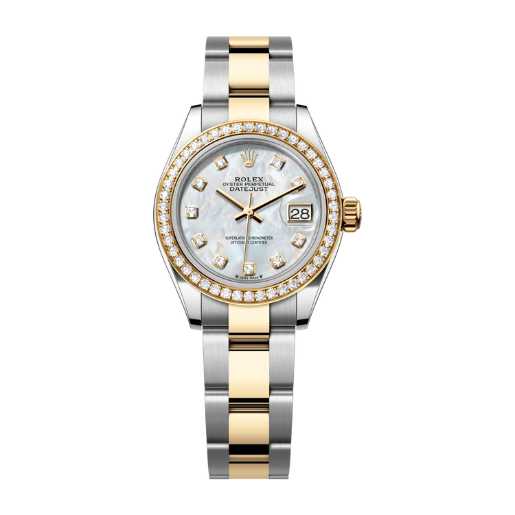Rolex Lady-Datejust Mother of Pearl Two-Tone 28mm