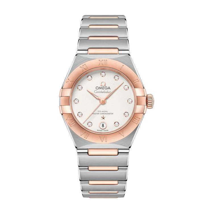 Omega Constellation Silver Two-Tone 29mm