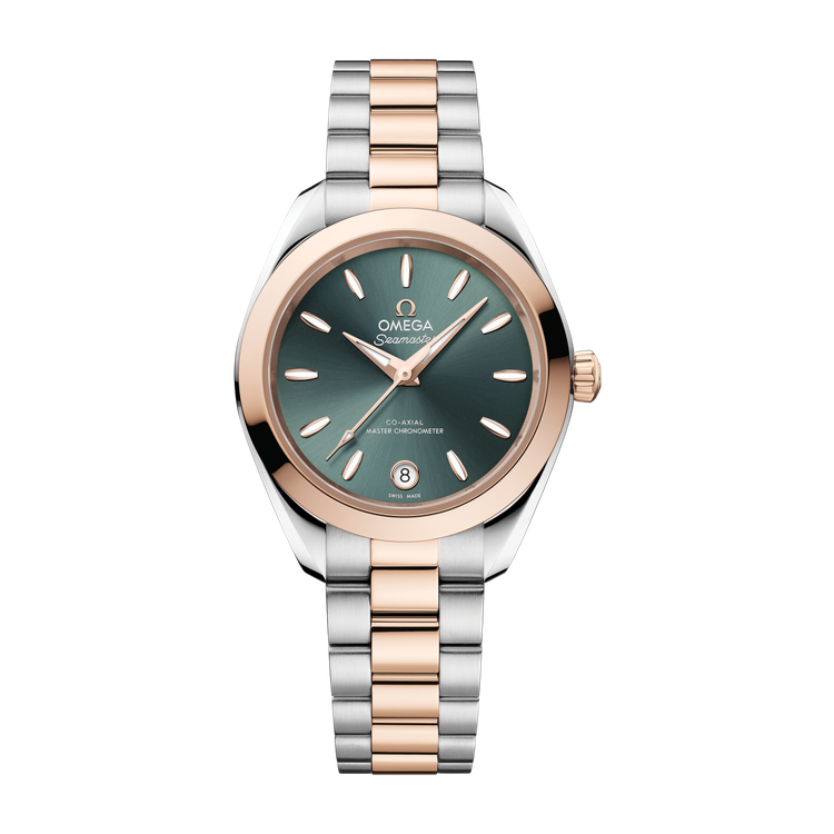 Omega Seamaster Aqua Terra 150M Green Two-Tone 30mm