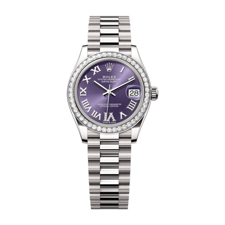 Rolex Datejust 31 Purple White Gold 31mm