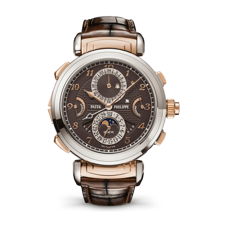 Patek Philippe Grand Complications Grandmaster Chime Brown Two-Tone Alligator Leather 47.7mm