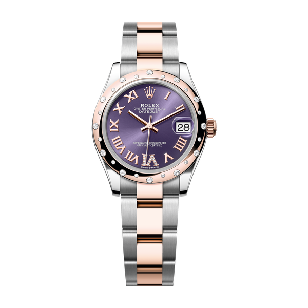 Rolex Datejust 31 Purple Two-Tone 31mm