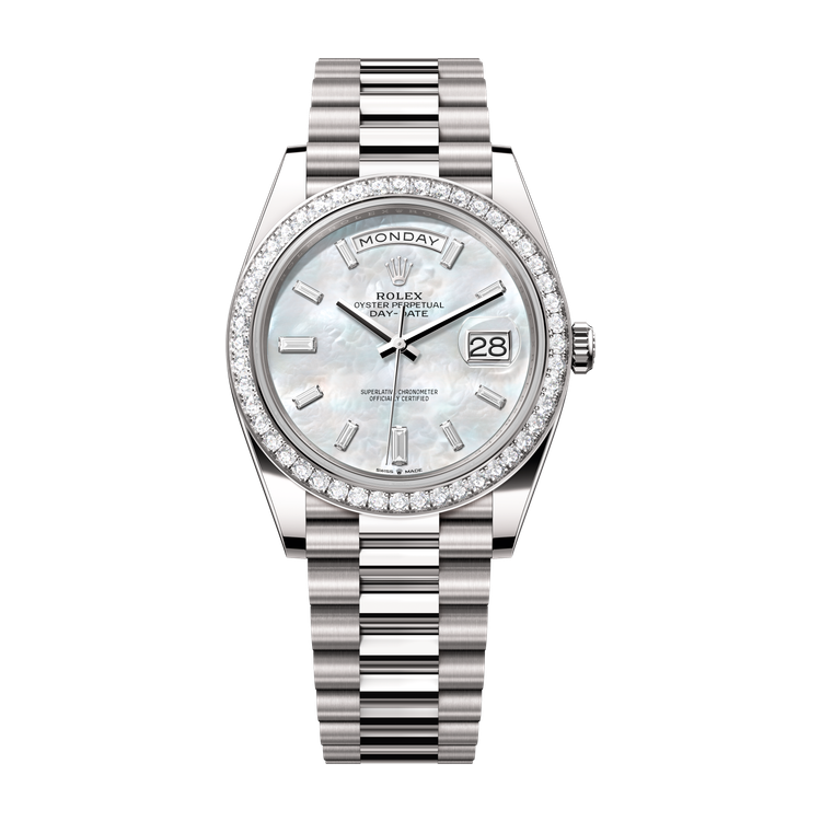 Rolex Day-Date 40 Mother of Pearl White Gold 40mm