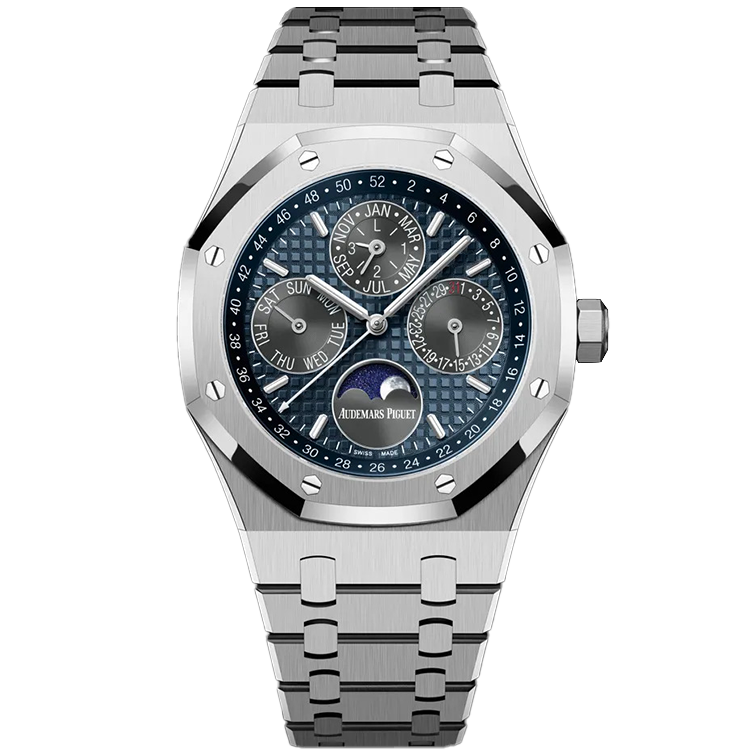 Audemars Piguet Royal Oak Perpetual Calendar Blue Titanium 41mm