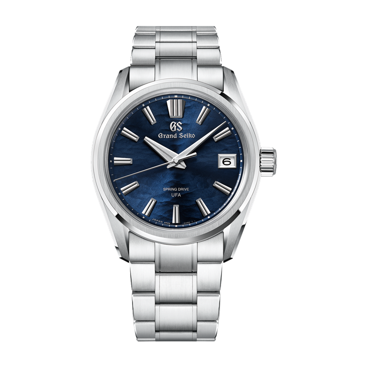 Grand Seiko "Lake Suwa" Evolution 9 Spring Drive U.F.A. Blue Steel 40mm