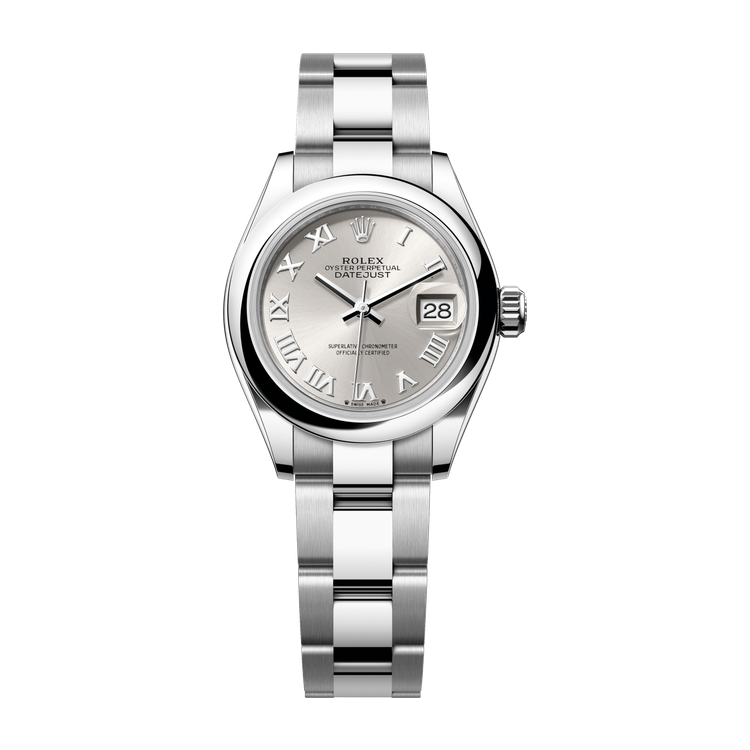 Rolex Lady-Datejust Silver Steel 28mm