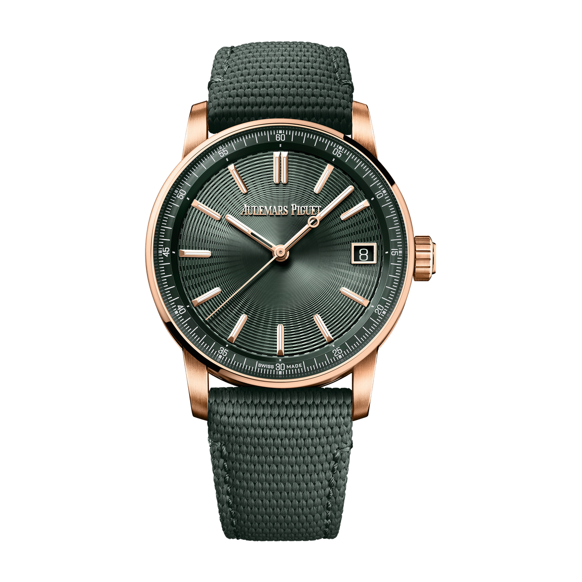 Audemars Piguet Code 11.59 Selfwinding Green Rose Gold Rubber 41mm