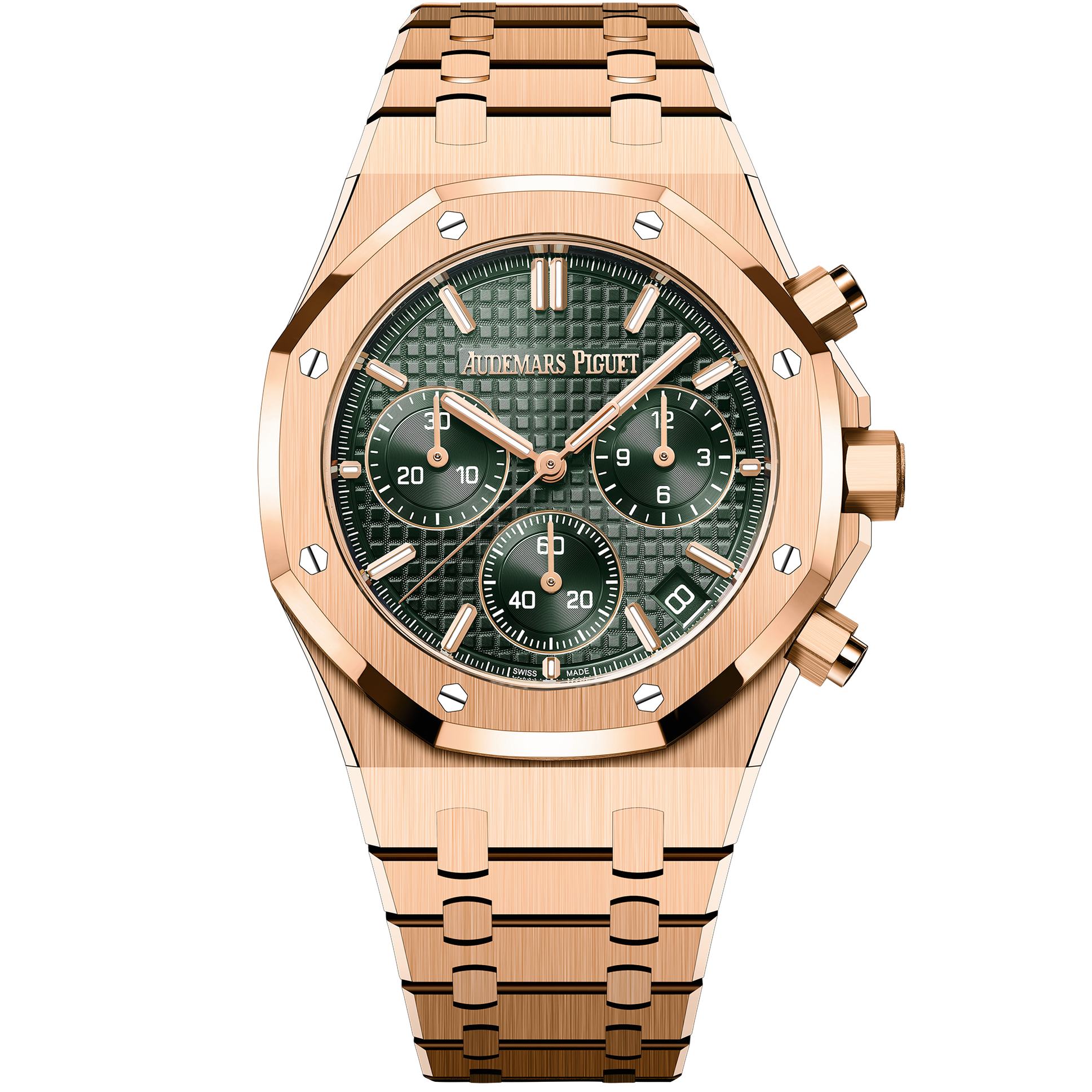 Audemars Piguet Royal Oak Green Rose Gold 41mm