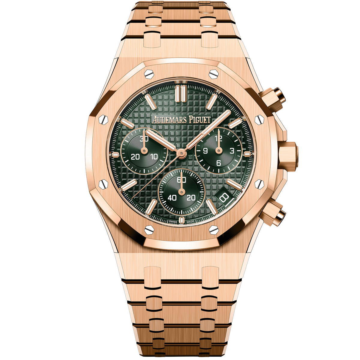 Audemars Piguet Royal Oak Green Rose Gold 41mm