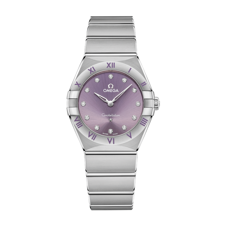 Omega Constellation Purple Steel 28mm