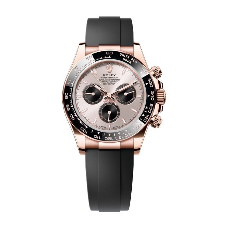 Rolex Cosmograph Daytona Pink Rose Gold Rubber 40mm