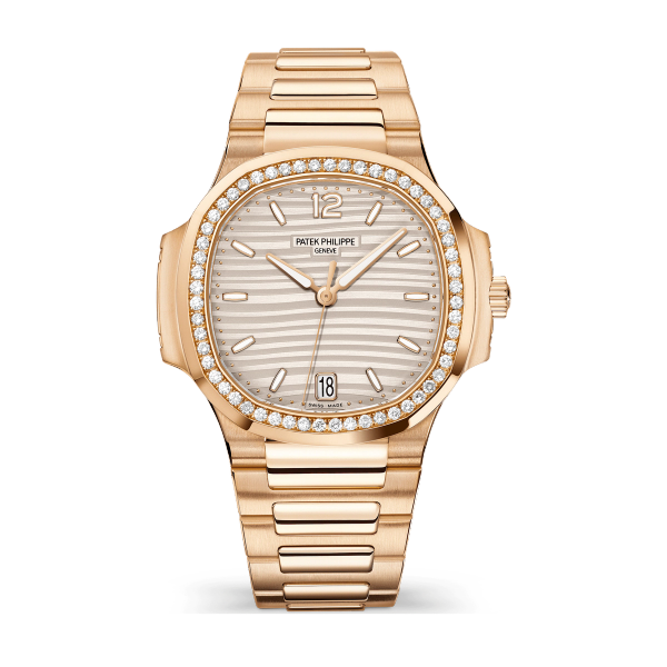 Patek Philippe Nautilus Silver Rose Gold 35.2mm