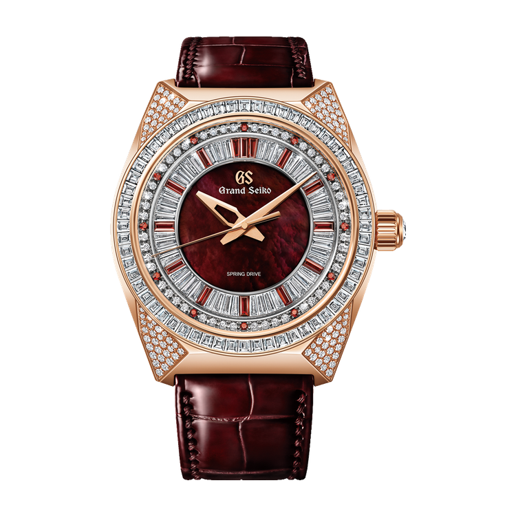 Grand Seiko "Red Lion" Masterpiece Rose Gold Alligator Leather 44.5mm