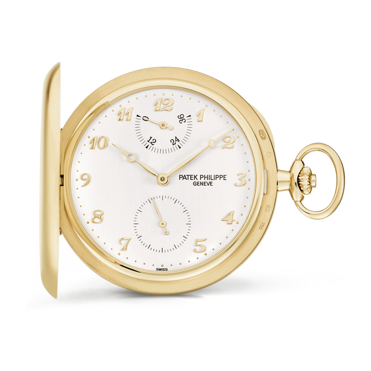 Patek Philippe Pocket Watches Silver Yellow Gold 48mm