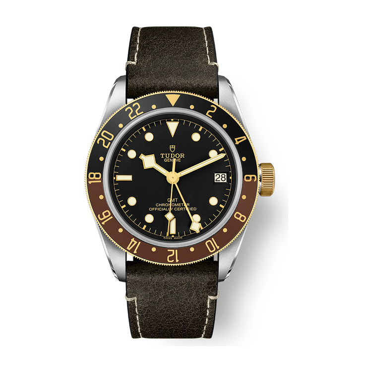 Tudor Black Bay GMT S&G Two-Tone Leather 41mm