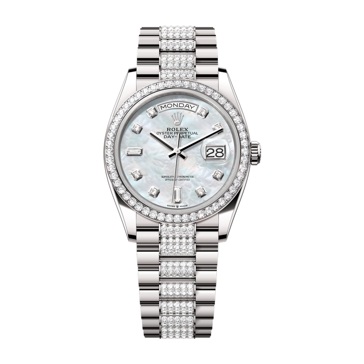 Rolex Day-Date 36 Mother of Pearl White Gold 36mm