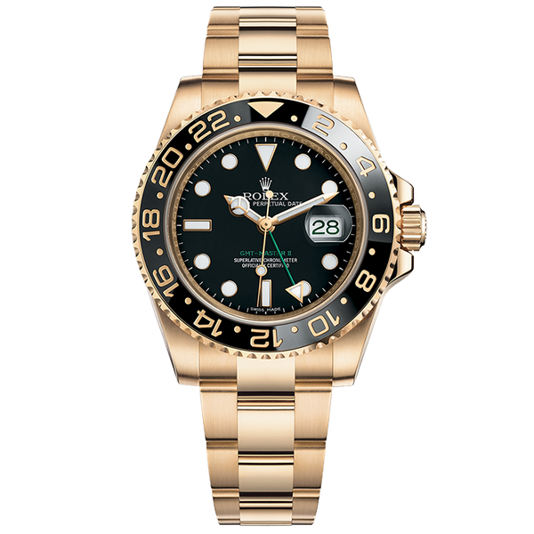 Rolex GMT-Master II Green Yellow Gold 40mm