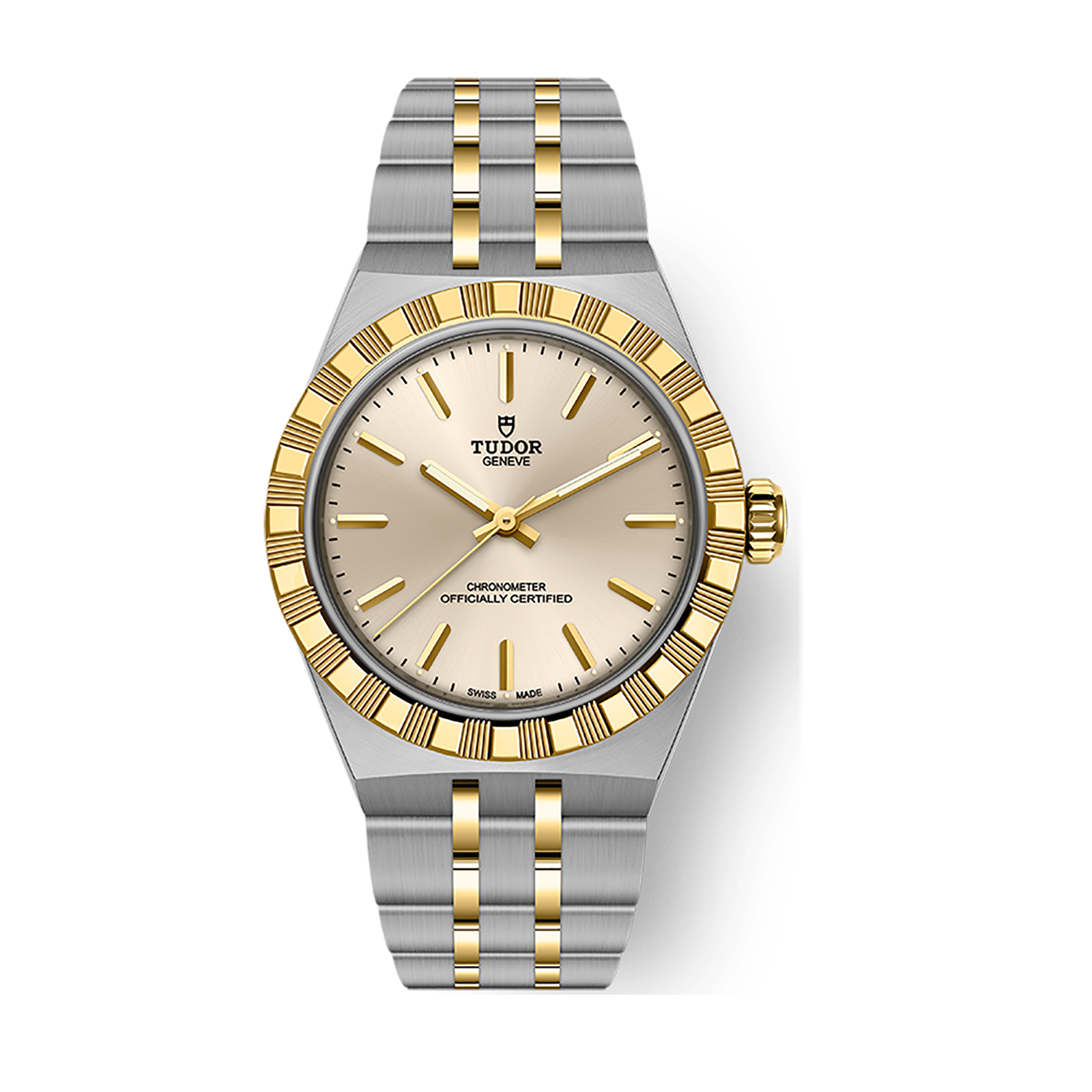 Tudor Royal 30 Ivory Two-Tone 30mm