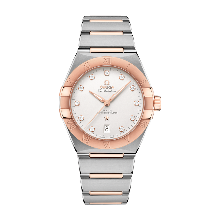 Omega Constellation Silver Two-Tone 39mm