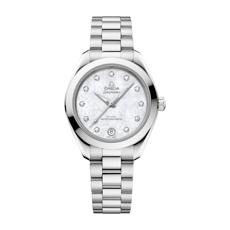 Omega Seamaster Aqua Terra 150M White Steel 30mm