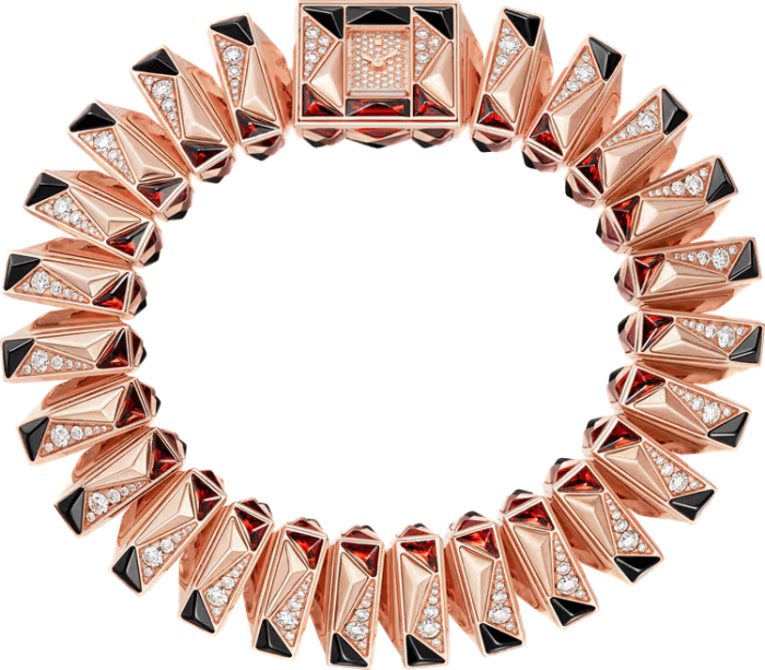 Cartier Libre Diamond Pave Rose Gold 20.32mm