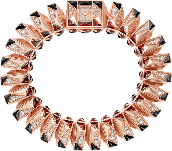 Cartier Libre Diamond Pave Rose Gold 20.32mm