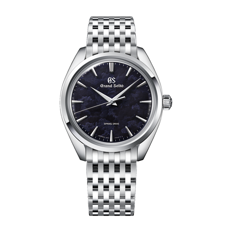 Grand Seiko "Iwao Blue" Elegance Thin Dress Series Steel 38.5mm