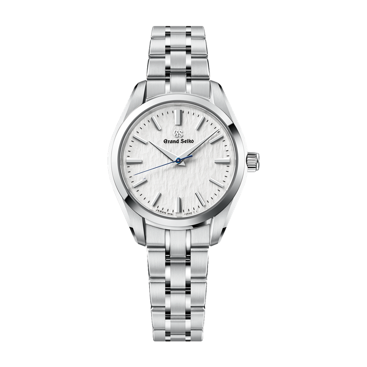 Grand Seiko "Snowflake" Heritage Refined Essentials White Steel 33mm