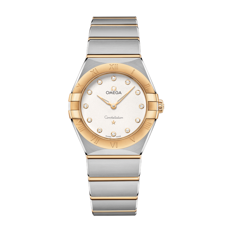 Omega Constellation Silver Two-Tone 28mm