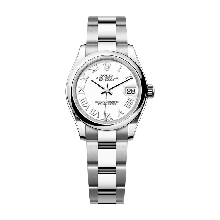 Rolex Datejust 31 White Steel 31mm