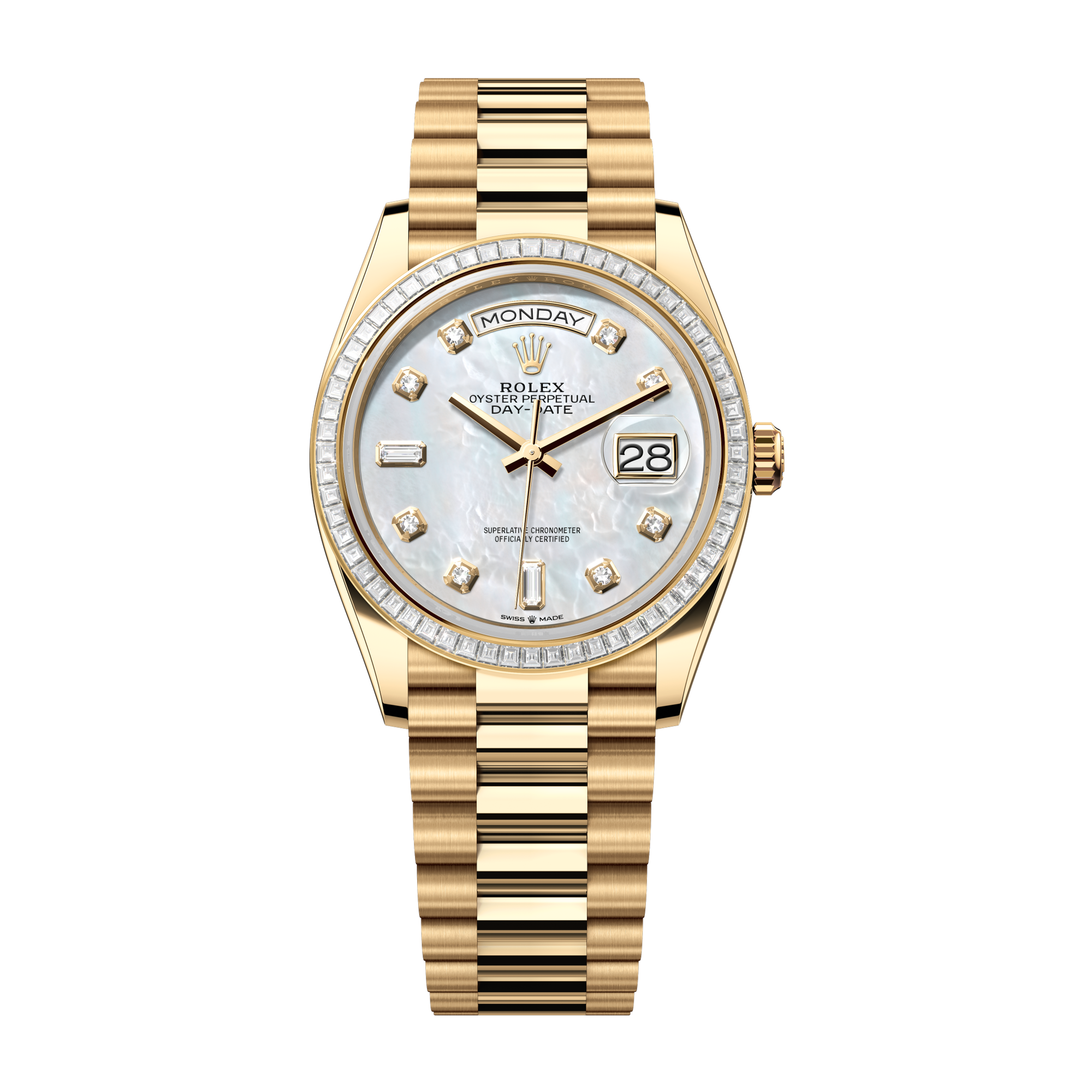 Rolex Day-Date 36 Mother of Pearl Yellow Gold 36mm
