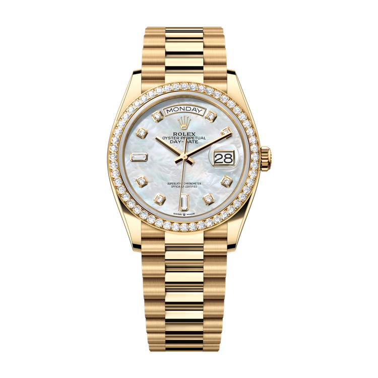 Rolex Day-Date 36 Mother of Pearl Yellow Gold 36mm
