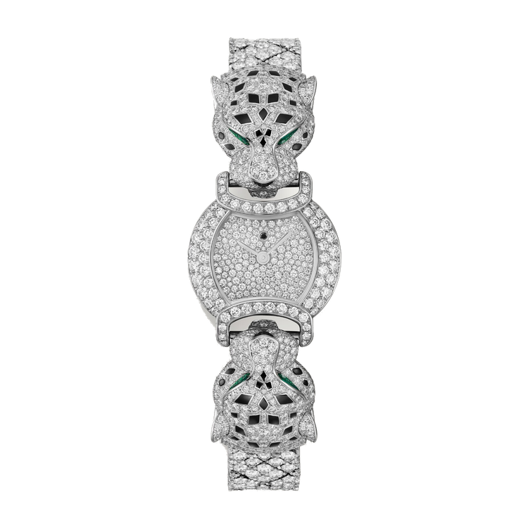 Cartier La Panthère Diamond Pave White Gold
