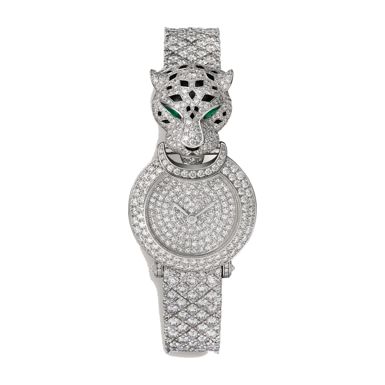 Cartier La Panthère Diamond Pave White Gold