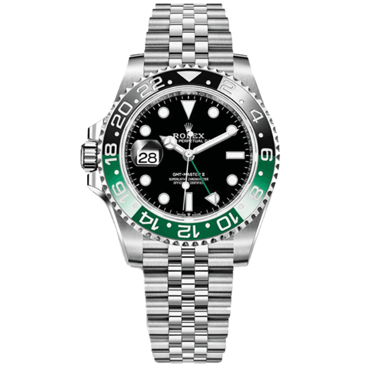 Rolex "Sprite" GMT-Master II Black Steel 40mm