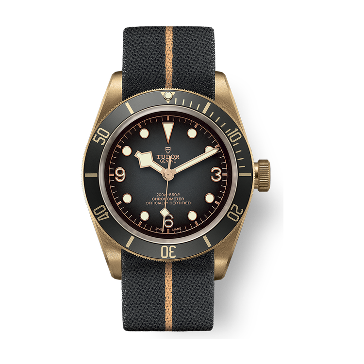 Tudor Black Bay Bronze Dark Grey Fabric 43mm