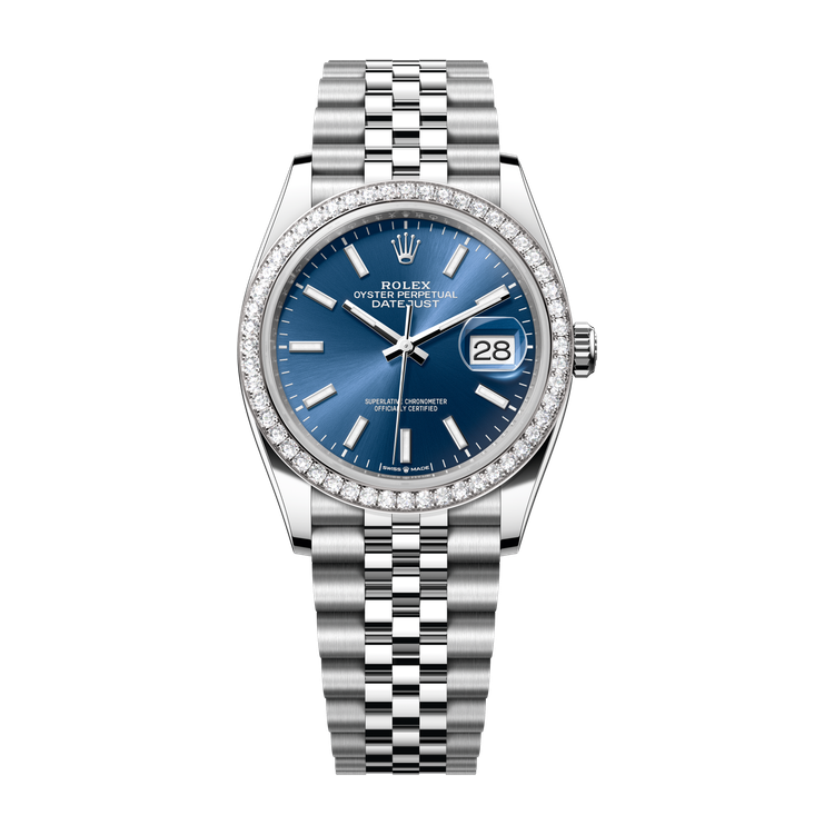 Rolex Datejust 36 Blue Two-Tone 36mm