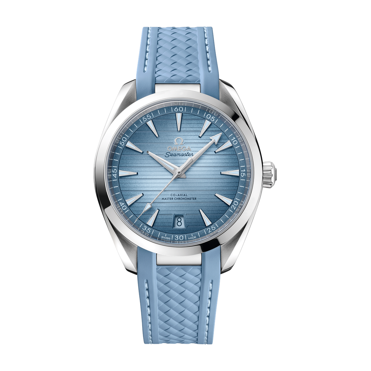 Omega Seamaster Aqua Terra 150M Blue Steel Rubber 41mm
