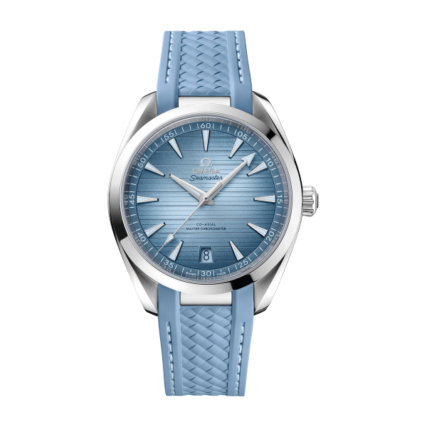 Omega Seamaster Aqua Terra 150M Blue Steel Rubber 41mm