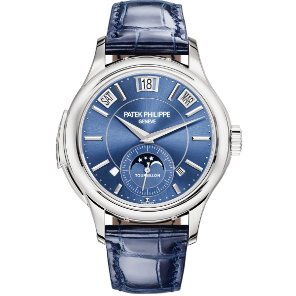 Patek Philippe Grand Complications Blue White Gold Leather 41mm